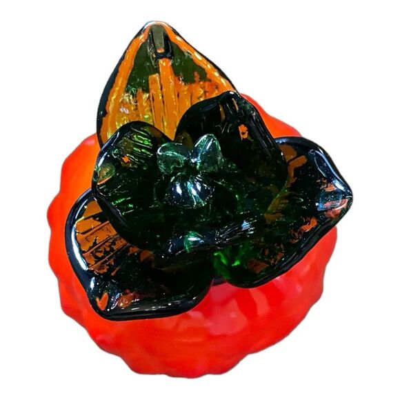 Vintage Mid Century Modern Murano Style Hand Blown Art Glass Pineapple - Picture 3 of 5